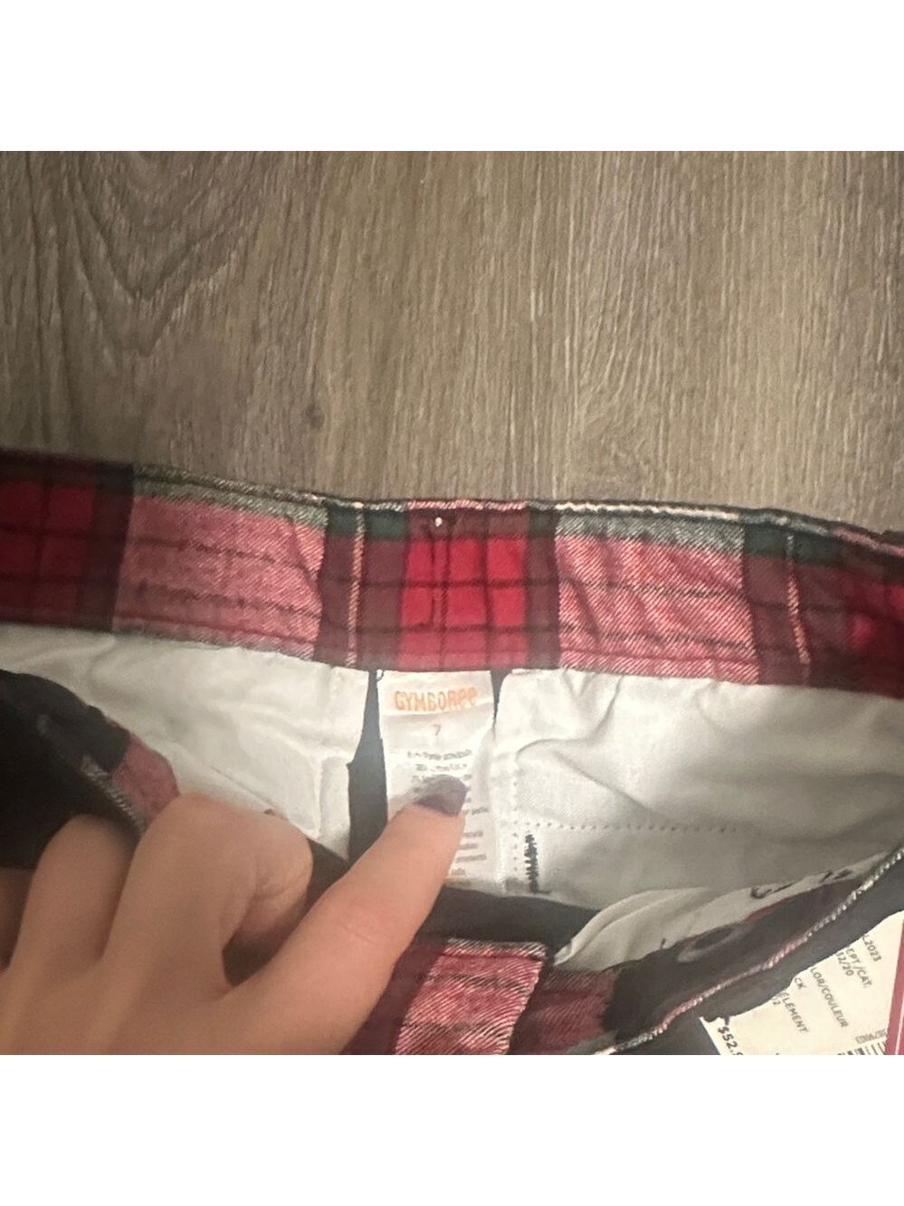 Gymboree Black Pants with Red Car Embroidery size 7 - Picture 3 of 4